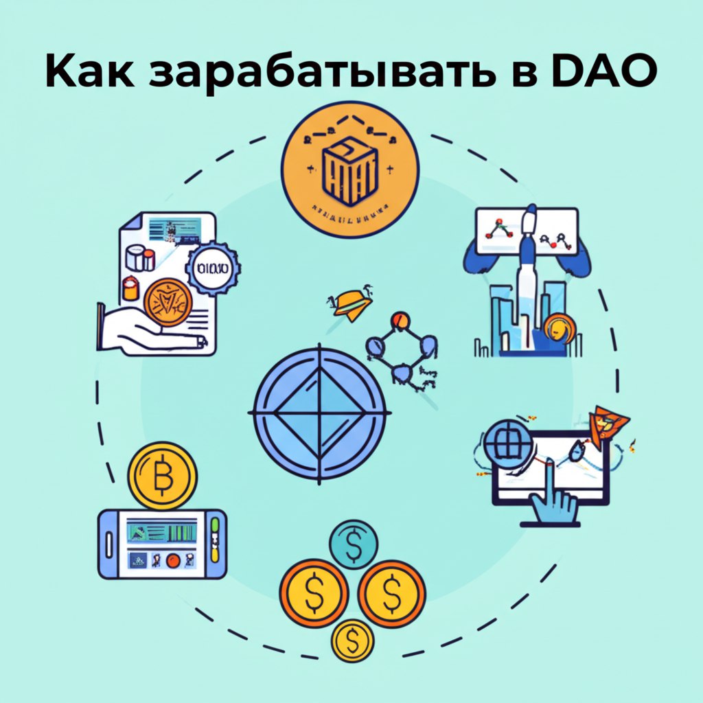 Как зарабатывать в DAO: Участие в децентрализованных организациях и их управлении