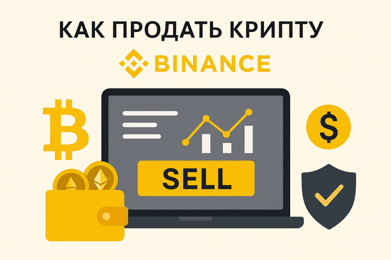 Как продать криптовалюту на Binance: пошаговое руководство для начинающих