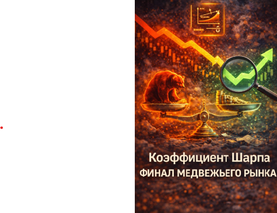 Digital студия Бюро Невозможного Москва | Коэффициент Шарпа намекает на финал медвежьего рынка: почему рынок ближе к дну, чем кажется