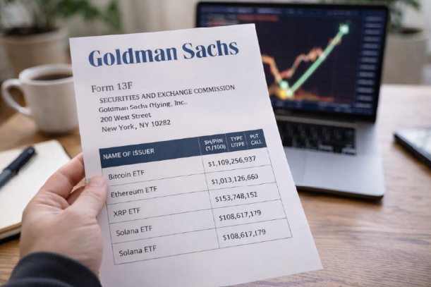 Digital студия Бюро Невозможного Москва | Goldman Sachs держит крипто-ETF на $2.4 млрд: это уже не тест, а стратегия