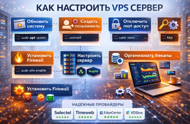 Digital студия Бюро Невозможного Москва | Настройка VPS — как правильно подготовить VDS сервер для сайта и IT-проекта Digital студия Бюро Невозможного Москва | Настройка VPS — как правильно подготовить VDS сервер для сайта и IT-проекта