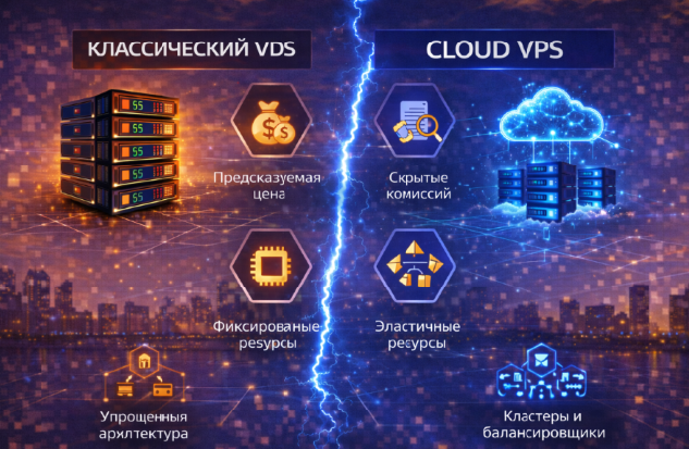 Digital студия Бюро Невозможного Москва | VPS против облаков: почему Cloud VPS не всегда лучше классического VDS