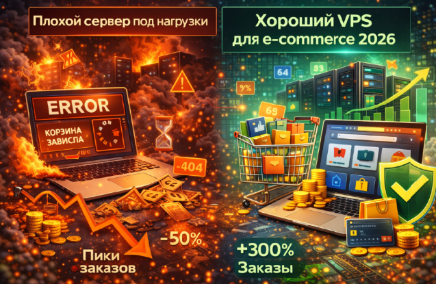 Digital студия Бюро Невозможного Москва | Лучшие VPS 2026 для интернет-магазина и e-commerce