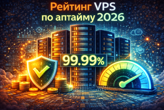 Рейтинг VPS 2026 по аптайму: серверы с максимальной стабильностью