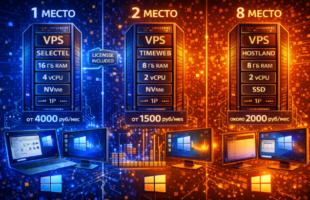 Digital студия Бюро Невозможного Москва | VPS 2026 для Windows и удалённого рабочего стола: RDP, лицензии, GPU и реальная производительность