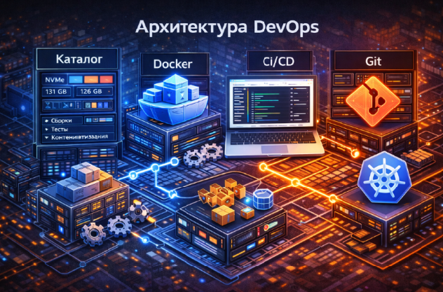 Digital студия Бюро Невозможного Москва | VDS 2026 для DevOps и CI/CD: сборки, тестирование, контейнеризация и self-hosted Git