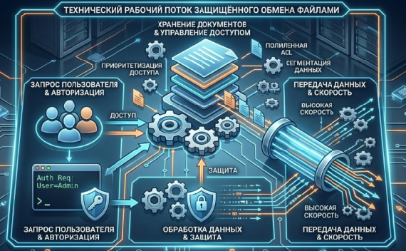 Digital студия Бюро Невозможного Москва | VPS 2026 для серверов файлового обмена: хранение документов, управление доступом и высокая скорость передачи данных