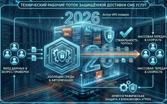 Digital студия Бюро Невозможного Москва | VPS 2026 для систем управления контентом: стабильная работа CMS, высокая посещаемость и безопасная инфраструктура
