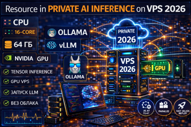 Digital студия Бюро Невозможного Москва | VPS 2026 для private AI inference: запуск локальных моделей без облачных ограничений Digital студия Бюро Невозможного Москва | VPS 2026 для private AI inference: запуск локальных моделей без облачных ограничений