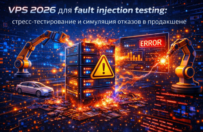 VPS 2026 для fault injection testing: стресс-тестирование и симуляция отказов в продакшене