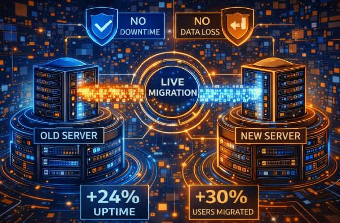 Digital студия Бюро Невозможного Москва | VDS 2026 для zero-downtime migration: перенос сервисов без остановки и потери данных