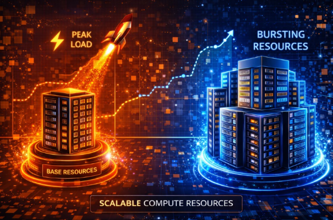 Digital студия Бюро Невозможного Москва | VDS 2026 для compute bursting: динамическое расширение ресурсов под пиковые нагрузки