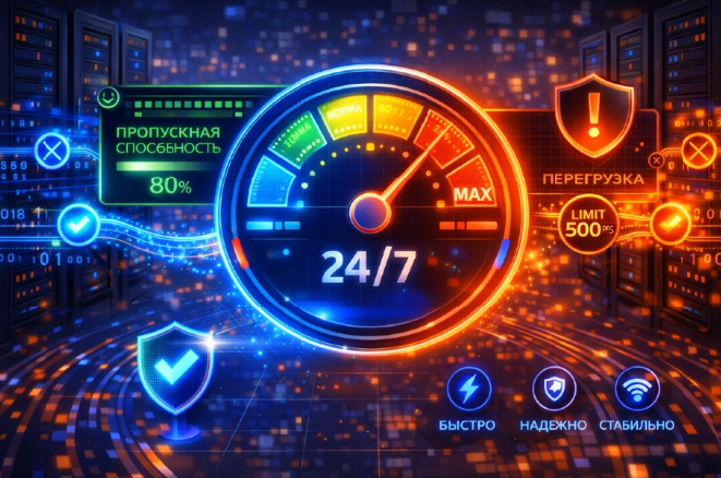 Digital студия Бюро Невозможного Москва | VPS 2026 для управления нагрузкой: контроль скорости запросов и защита от перегрузок