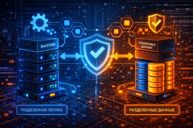 Digital студия Бюро Невозможного Москва | VPS 2026 для раздельного хранения логики и данных: архитектура, повышающая стабильность проекта