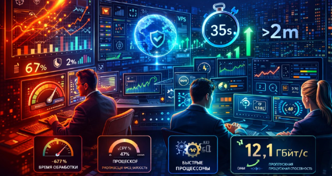Digital студия Бюро Невозможного Москва | VPS 2026 для ускорения обработки данных: как сократить время выполнения операций