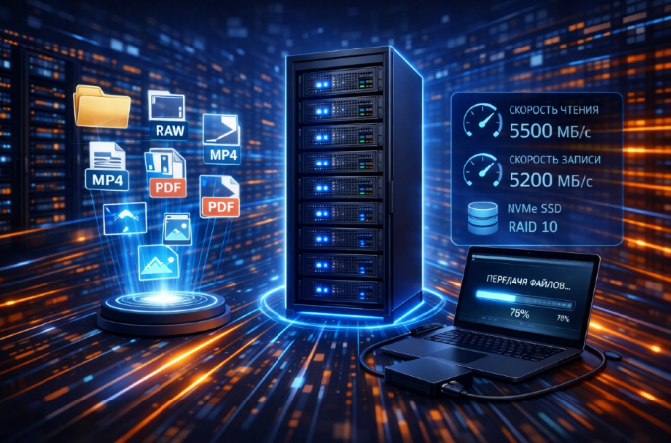 Digital студия Бюро Невозможного Москва | VDS 2026 для хранения и обработки файлов: быстрая работа с большим объёмом данных Digital студия Бюро Невозможного Москва | VDS 2026 для хранения и обработки файлов: быстрая работа с большим объёмом данных