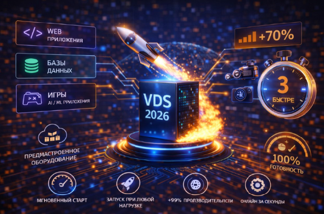 Digital студия Бюро Невозможного Москва | VDS 2026 для быстрого запуска сервисов: минимальное время старта приложений
