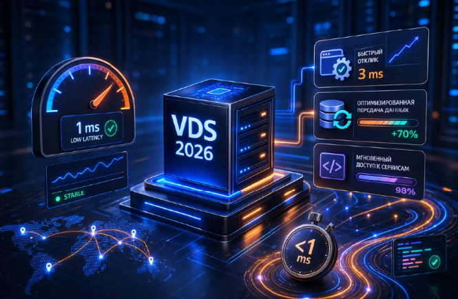 Digital студия Бюро Невозможного Москва | VDS 2026 для снижения задержек в системе: ускорение отклика сервисов Digital студия Бюро Невозможного Москва | VDS 2026 для снижения задержек в системе: ускорение отклика сервисов