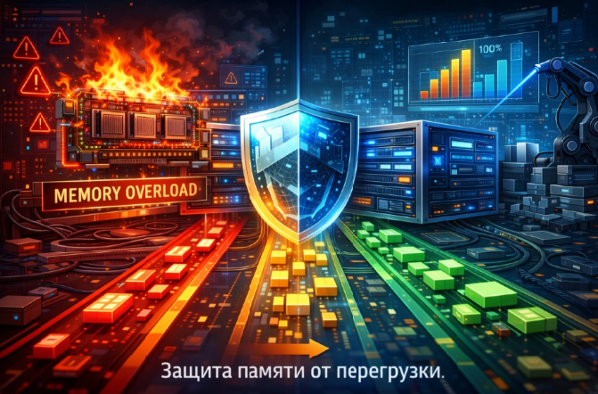 Digital студия Бюро Невозможного Москва | VDS 2026 для защиты от перегрузки памяти: стабильная работа при большом объёме данных