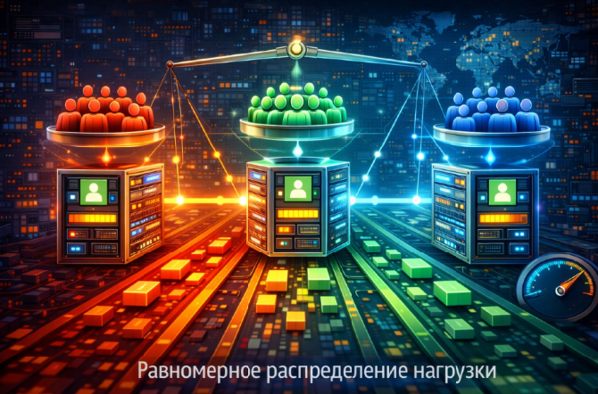 Digital студия Бюро Невозможного Москва | VPS 2026 для балансировки пользователей: равномерное распределение нагрузки между серверами