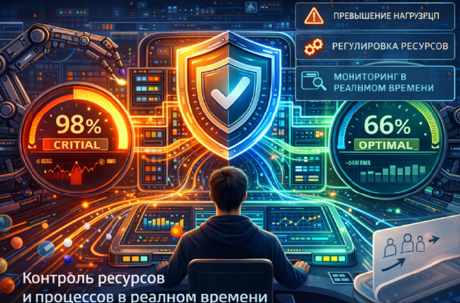 Digital студия Бюро Невозможного Москва | VDS 2026 для предотвращения перегрузки системы: контроль ресурсов и процессов в реальном времени