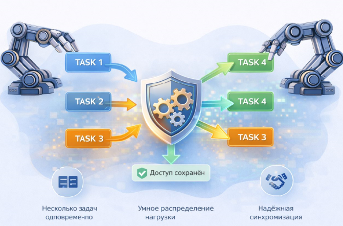 Digital студия Бюро Невозможного Москва | VPS 2026 для управления параллельными задачами: выполнение операций без конфликтов