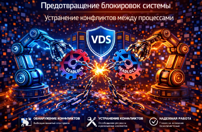 Digital студия Бюро Невозможного Москва | VDS 2026 для предотвращения блокировок системы: устранение конфликтов между процессами Digital студия Бюро Невозможного Москва | VDS 2026 для предотвращения блокировок системы: устранение конфликтов между процессами