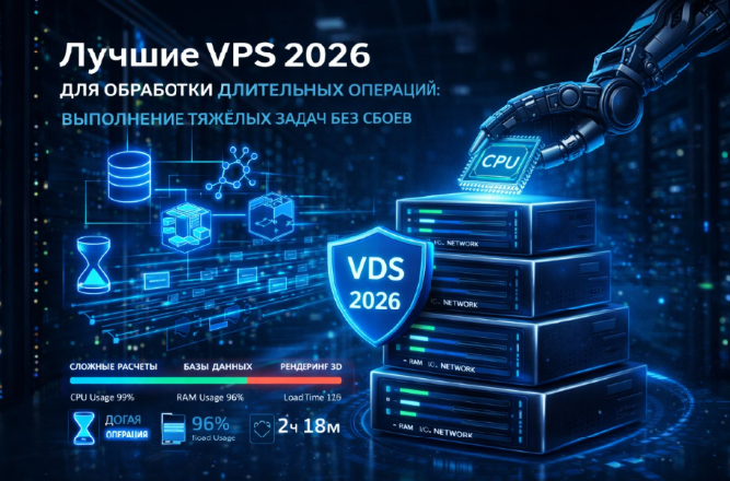 Digital студия Бюро Невозможного Москва | Лучшие VPS 2026 для обработки длительных операций: выполнение тяжёлых задач без сбоев