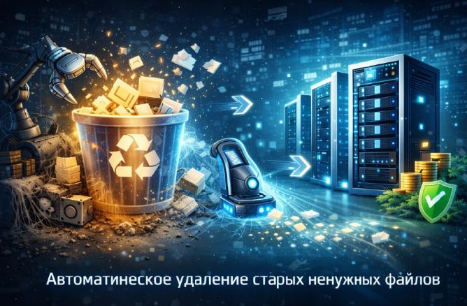 Digital студия Бюро Невозможного Москва | VDS 2026 для автоматического удаления неиспользуемых ресурсов: экономия и чистота системы