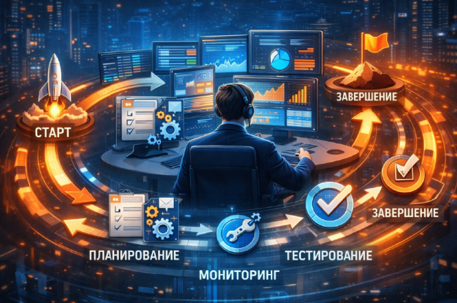 Digital студия Бюро Невозможного Москва | VPS 2026 для контроля жизненного цикла задач: от запуска до завершения без потерь