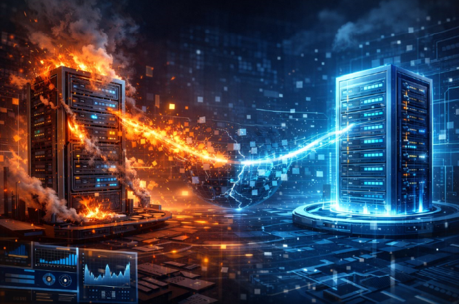 Digital студия Бюро Невозможного Москва | VDS 2026 для восстановления частично повреждённых процессов: продолжение работы без перезапуска