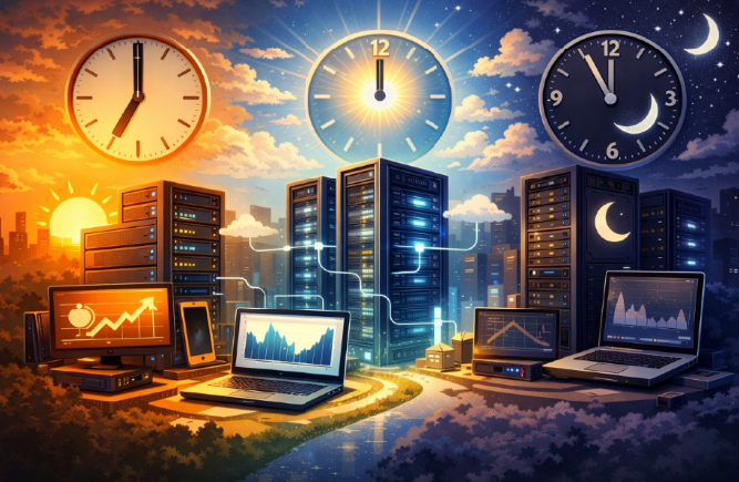 Digital студия Бюро Невозможного Москва | Лучшие VPS 2026 для управления временной нагрузкой: распределение активности по времени суток