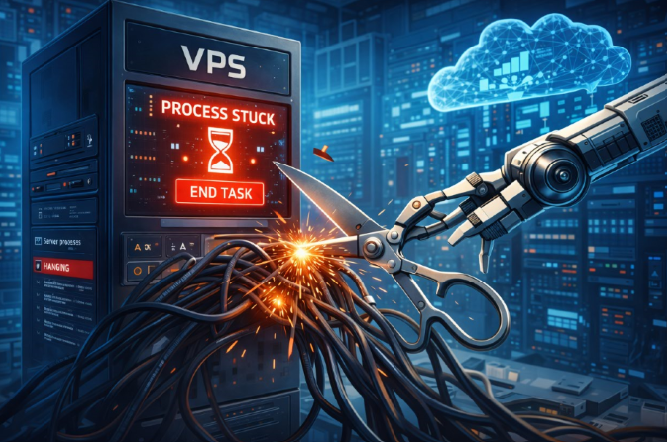 Digital студия Бюро Невозможного Москва | VPS 2026 для контроля застрявших операций: как автоматизировать завершение зависших процессов