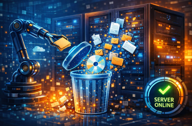 Digital студия Бюро Невозможного Москва | VDS 2026 для управления «временем жизни» данных: автоматическое удаление устаревшей информации без падения сервера