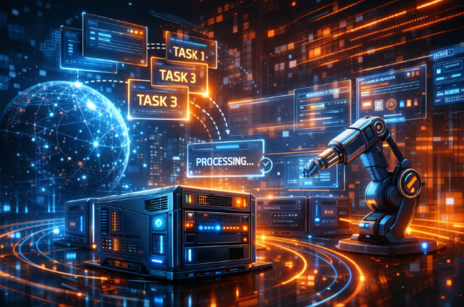 Digital студия Бюро Невозможного Москва | VDS 2026 для обработки асинхронных сценариев: выполнение задач без ожидания