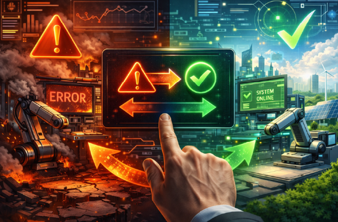 Digital студия Бюро Невозможного Москва | VDS 2026 для управления переходами между состояниями: от критической ошибки к полному восстановлению