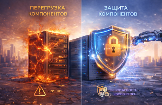 Digital студия Бюро Невозможного Москва | VDS 2026 для предотвращения перегрузки отдельных компонентов: защита слабых частей системы
