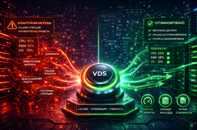 Digital студия Бюро Невозможного Москва | VDS 2026 для управления избыточной нагрузкой: ультимативное руководство по устранению лишних операций