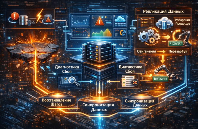 Digital студия Бюро Невозможного Москва | VDS 2026 для контроля «разрыва процессов»: архитектура восстановления логики при сбоях