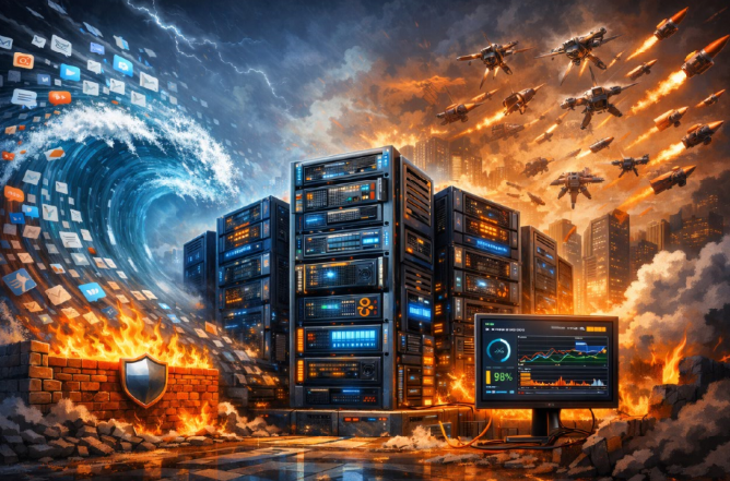 Digital студия Бюро Невозможного Москва | VDS 2026 для сайтов с высокой посещаемостью: архитектура выживания под большим трафиком