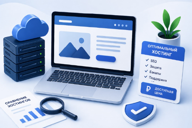 Digital студия Бюро Невозможного Москва | Хостинг для небольшого сайта: оптимальные решения без переплаты в 2026 году
