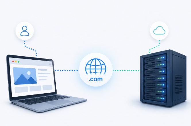 Digital студия Бюро Невозможного Москва | Хостинг для сайта с доменом: как работает связка доменного имени и сервера