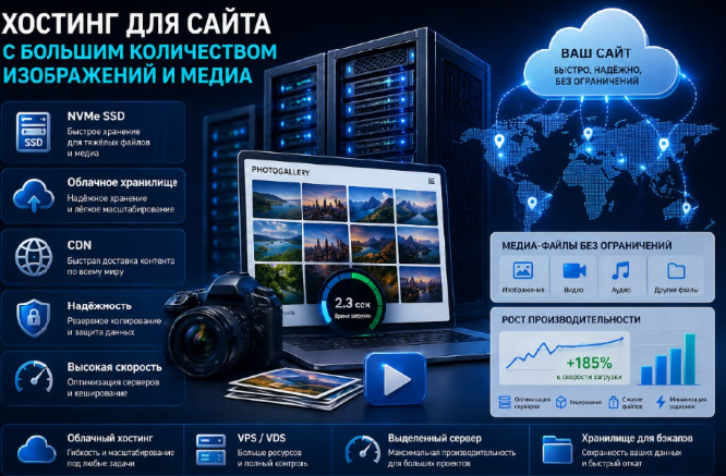 Digital студия Бюро Невозможного Москва | Какой хостинг выбрать для сайта с большим количеством изображений и медиа