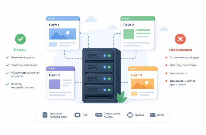 Digital студия Бюро Невозможного Москва | Можно ли держать несколько сайтов на одном хостинге: плюсы и ограничения