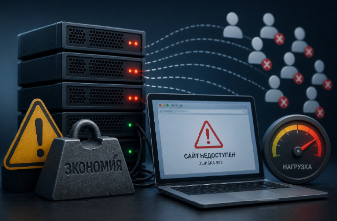 Digital студия Бюро Невозможного Москва | Почему дешевый хостинг часто приводит к сбоям сайта