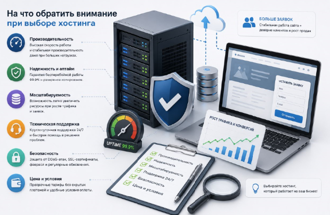 Digital студия Бюро Невозможного Москва | Как выбрать хостинг для сайта с постоянным потоком заявок и клиентов