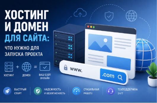 Хостинг и домен для сайта: что нужно для запуска проекта