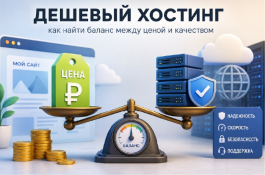 Дешевый хостинг для сайта: как найти баланс между ценой и качеством