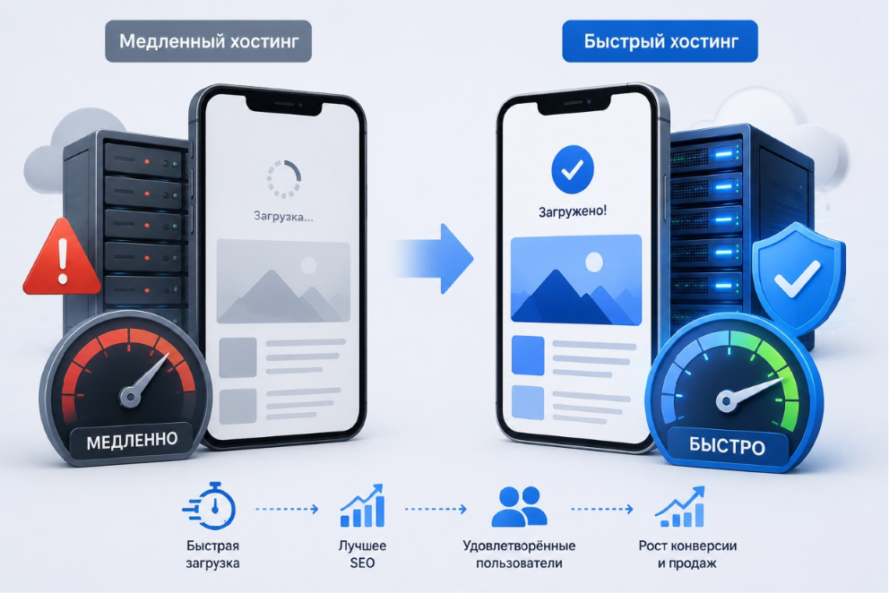 Digital студия Бюро Невозможного Москва | Почему качество хостинга влияет на время загрузки мобильной версии сайта
