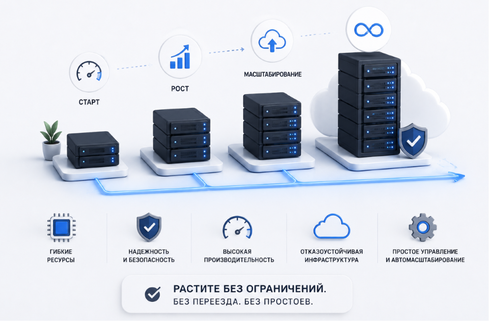 Digital студия Бюро Невозможного Москва | Как выбрать хостинг для сайта, который должен быстро расти без переезда на новый сервер